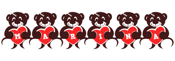 Marina bear logo