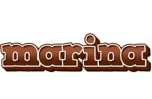 Marina brownie logo