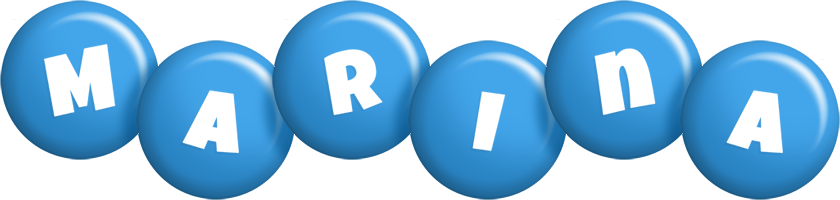 Marina candy-blue logo