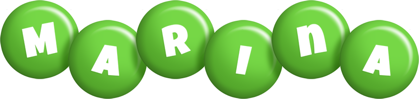 Marina candy-green logo