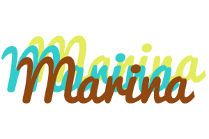 Marina cupcake logo