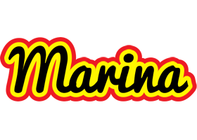 Marina flaming logo