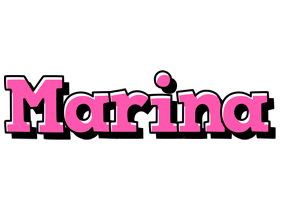 Marina girlish logo