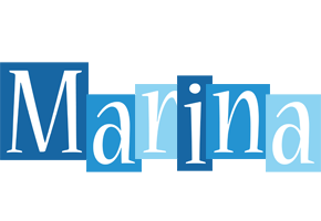 Marina winter logo