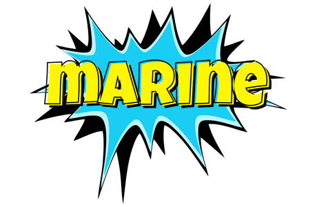 Marine amazing logo