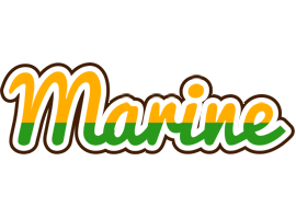 Marine banana logo