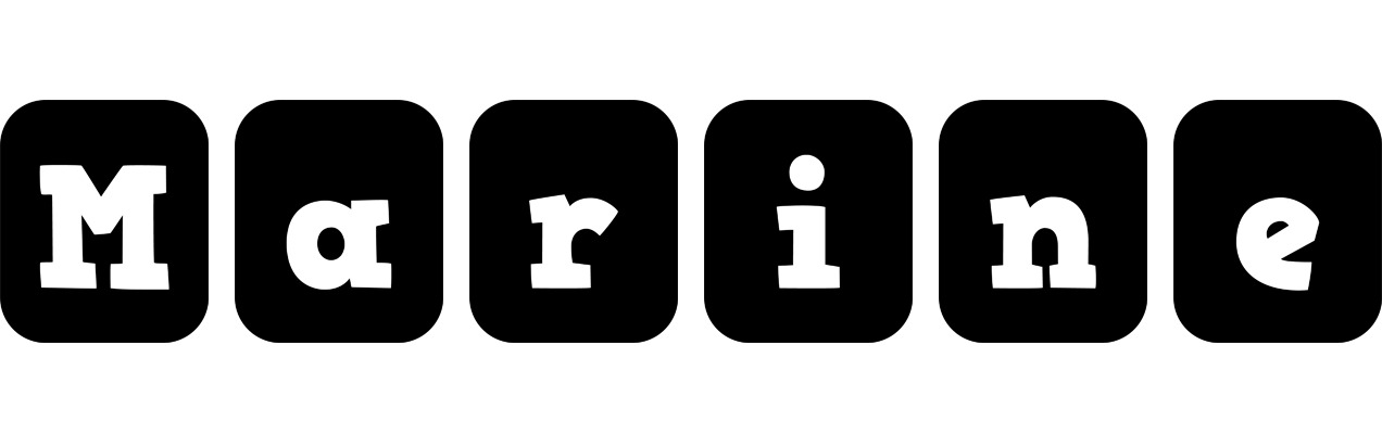 Marine box logo