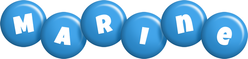Marine candy-blue logo