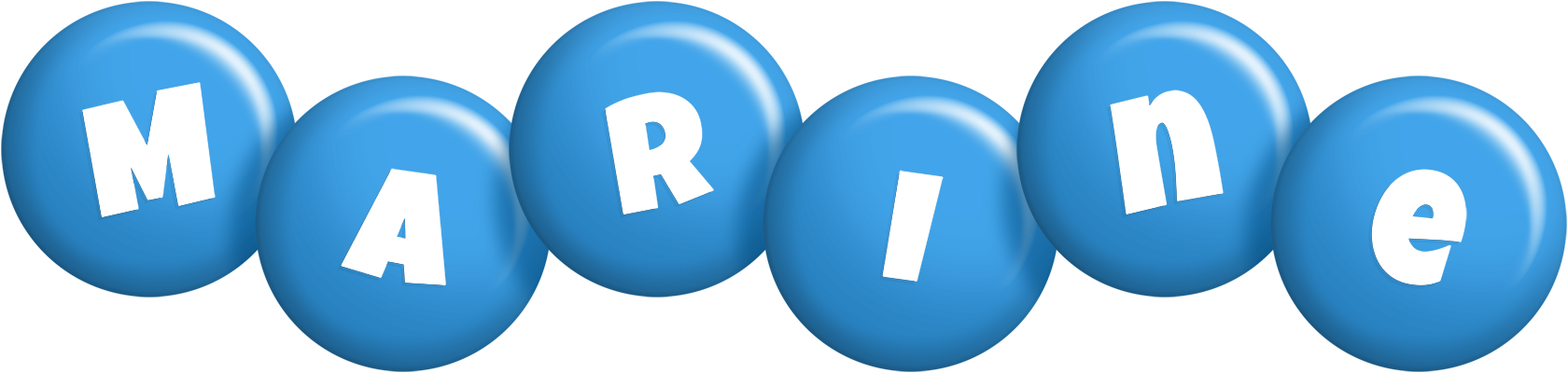 Marine candy-blue logo