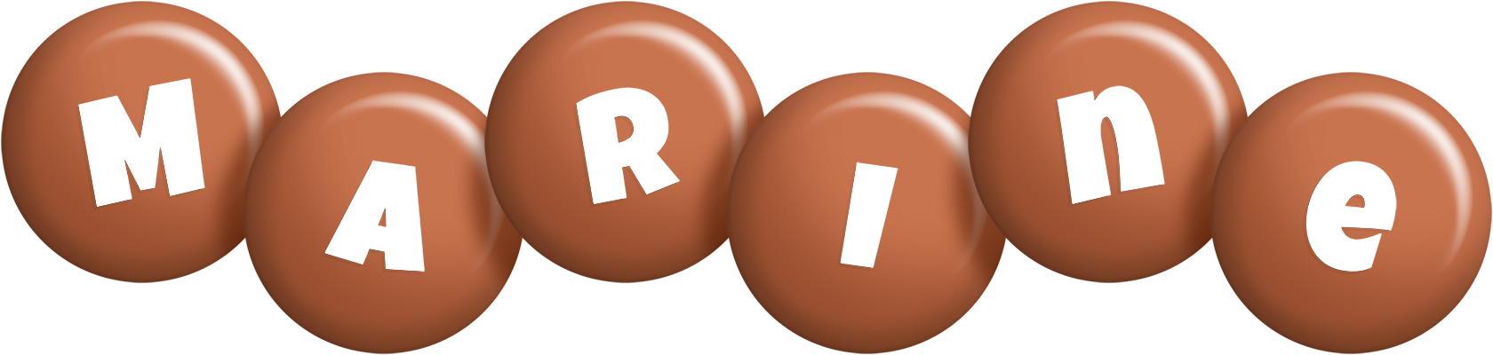 Marine candy-brown logo