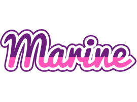 Marine cheerful logo