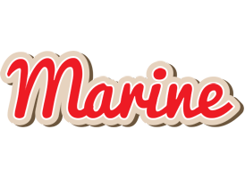 Marine chocolate logo