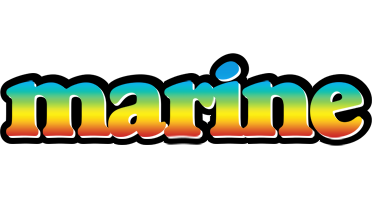 Marine color logo