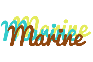 Marine cupcake logo