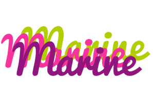 Marine flowers logo