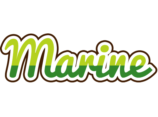Marine golfing logo