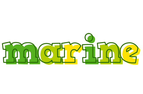 Marine juice logo