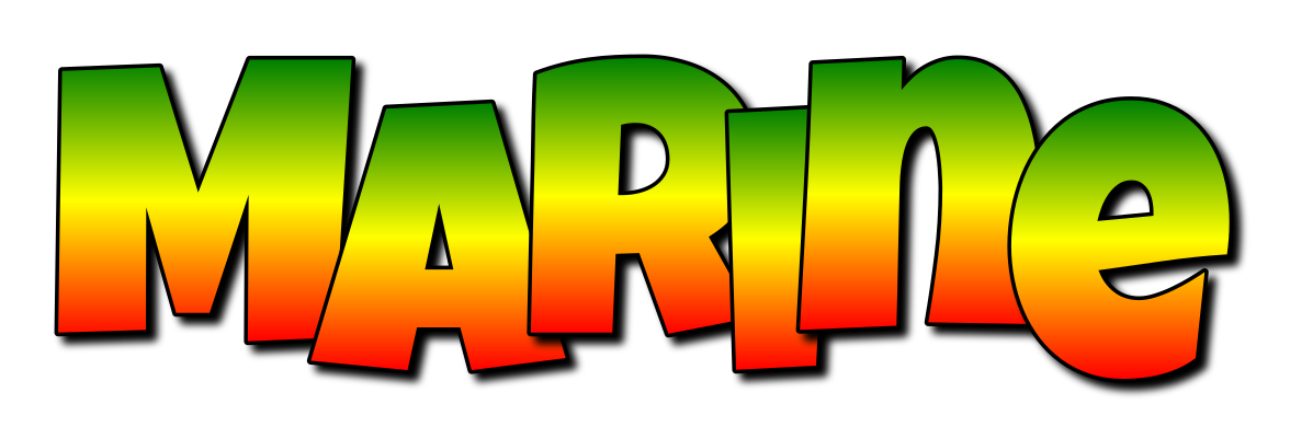 Marine mango logo