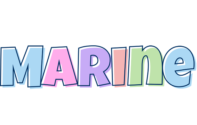 Marine pastel logo