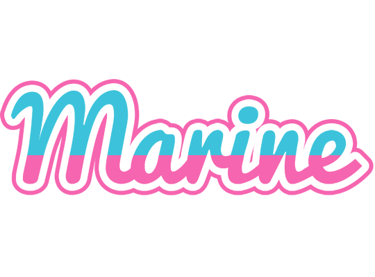 Marine woman logo