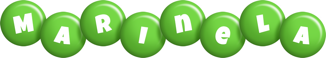 Marinela candy-green logo