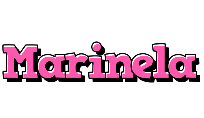 Marinela girlish logo