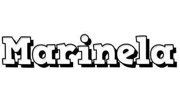 Marinela snowing logo