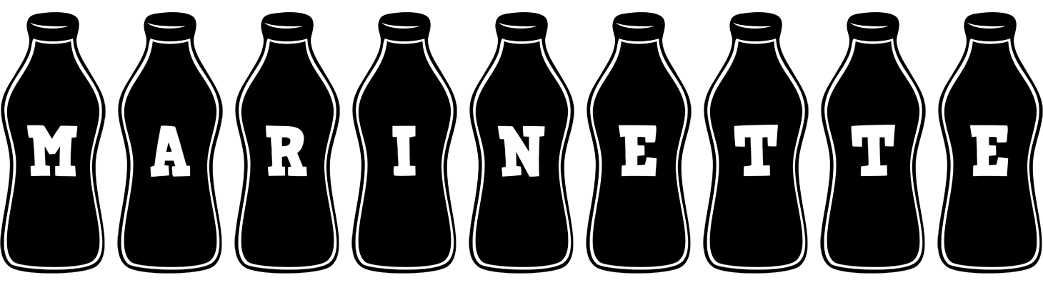 Marinette bottle logo