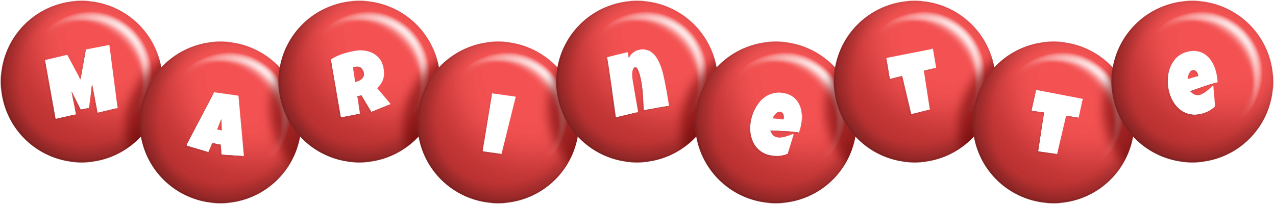 Marinette candy-red logo