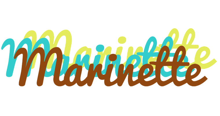 Marinette cupcake logo