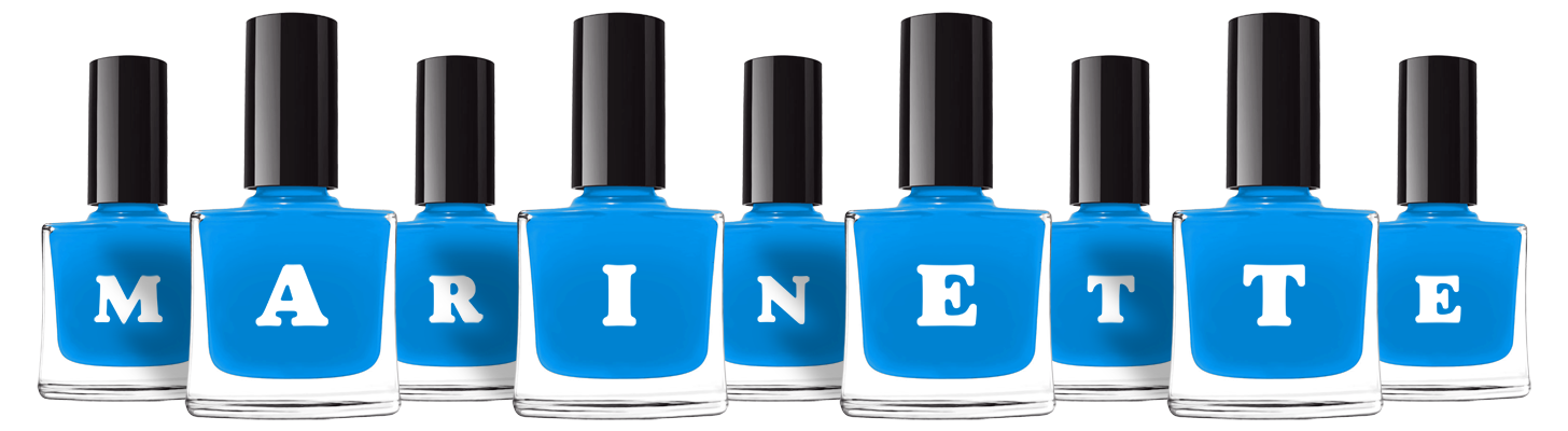 Marinette glossy logo