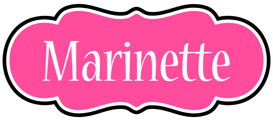 Marinette invitation logo