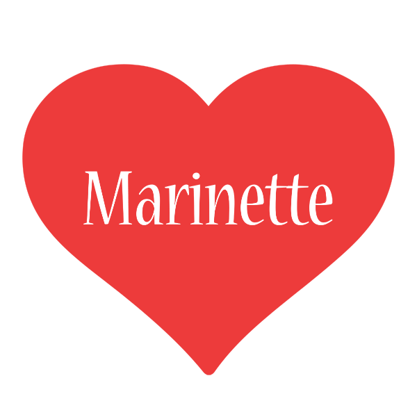 Marinette love logo