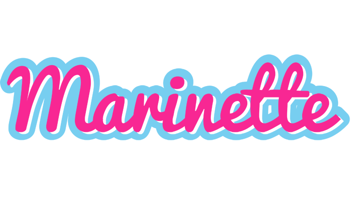 Marinette popstar logo