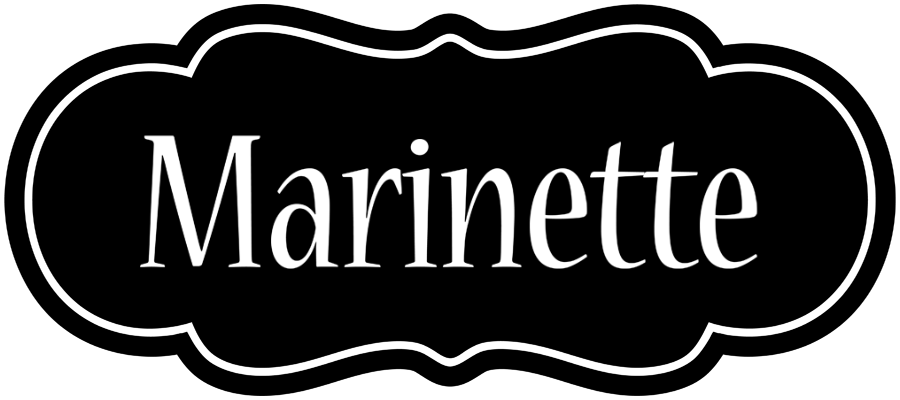 Marinette welcome logo
