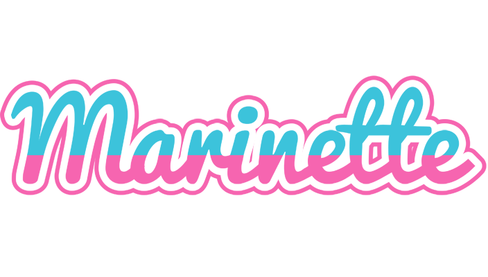 Marinette woman logo