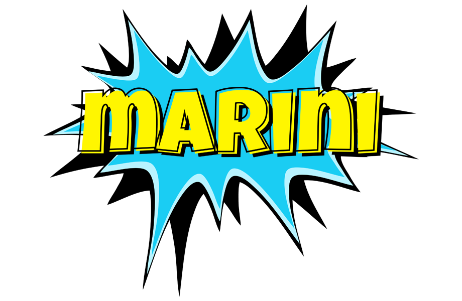 Marini amazing logo