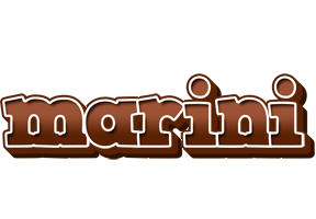 Marini brownie logo