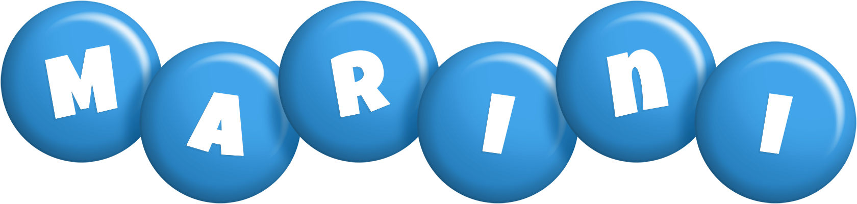 Marini candy-blue logo