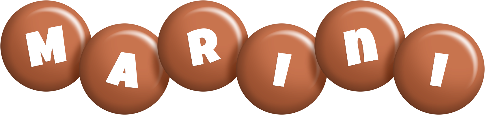 Marini candy-brown logo