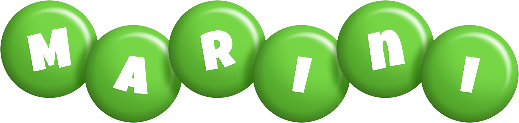 Marini candy-green logo