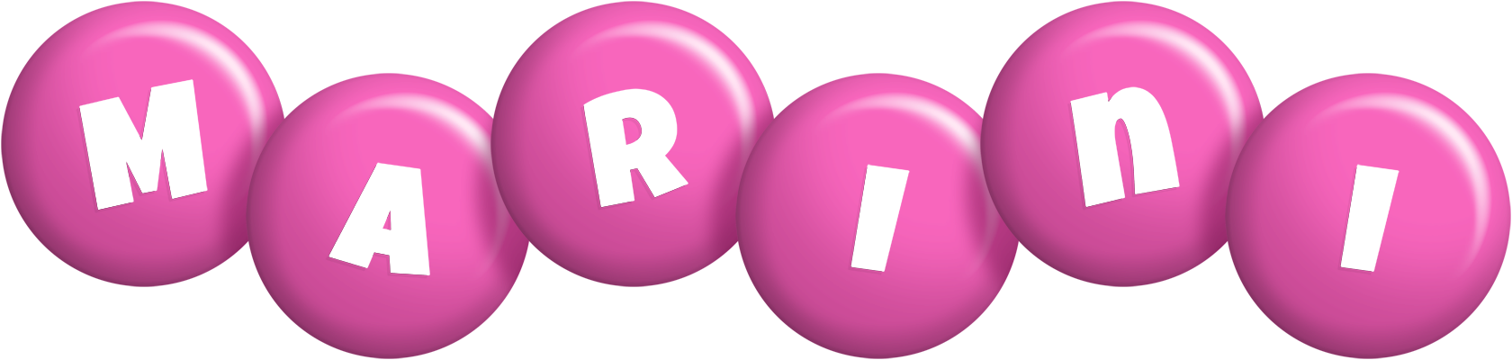 Marini candy-pink logo