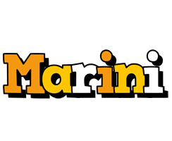 Marini cartoon logo