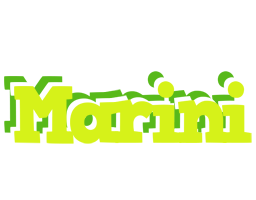 Marini citrus logo