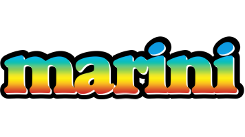 Marini color logo