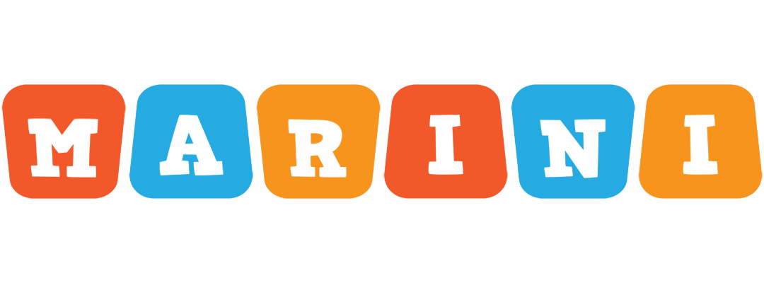Marini comics logo