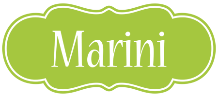 Marini family logo