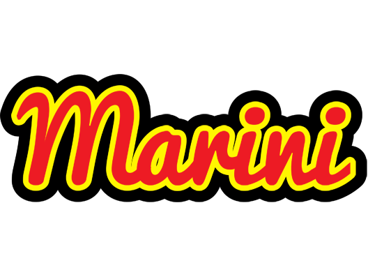 Marini fireman logo