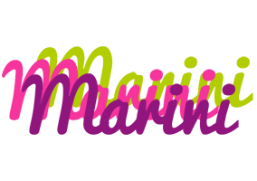 Marini flowers logo