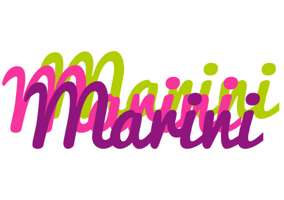 Marini flowers logo